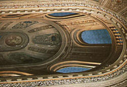 Palais Doria-Pamphili, Rome, plafond peint d'Aldrovandini Pompeo