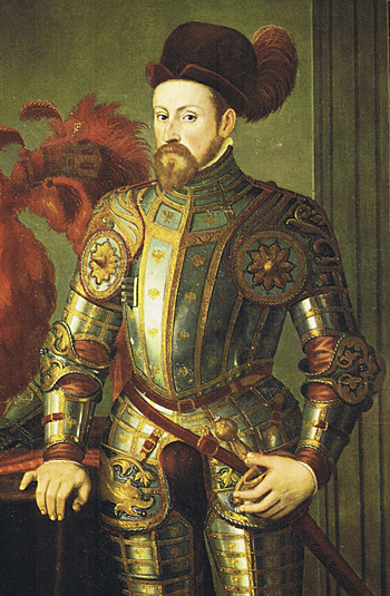 portrait de l'archiduc fernidand II d'autriche